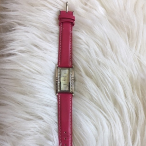 Terner Pink Rhinestone Watch - Picture 4 of 7